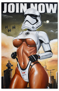 MAY THE 4TH EXCLUSIVE "FIRST ORDER" CVR A ARTBOOK JEREMY SMART