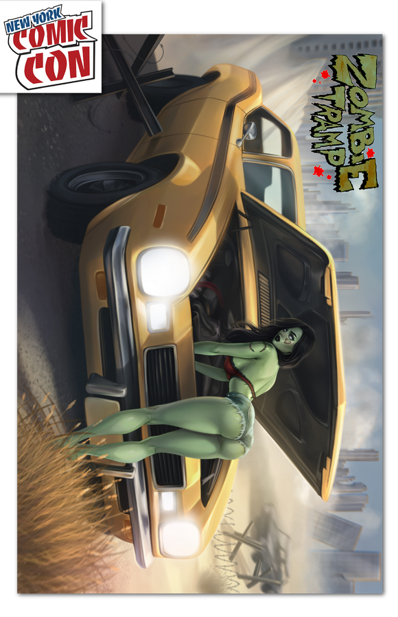 NYCC 2025 ZOMBIE TRAMP #56 TRADE DRESS EXCLUSIVE KARINA BELOUS /100