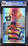 DOWNTOWN HIP HOP BIGGIE CHROME EXCLUSIVE FOIL KARYCH COMIC ART BOOK CGC 9.8