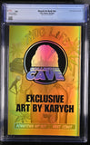 DOWNTOWN HIP HOP #2 TUPAC GOLD EXCLUSIVE FOIL CGC 9.8 KARYCH COMIC ART BOOK