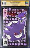 FAME SATOSHI TAJIRI "AMAZING POCKET MONSTERS" GENGAR WAITE CGC 9.8 REMARK