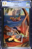 'NAUGHTY SEAS" VIRGIN FOIL NATHAN LORANZANA CGC 9.9