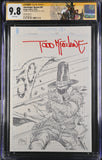 GUNSLINGER SPAWN #50 1/1000 TODD MCFARLANE SKETCH VAR CGC 9.8
