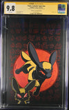 FAME: SATOSHI TAJIRI "THE AMAZING POCKET MONSTERS" METAL VENOMIZED UMBREON CGC SIG SERIES 9.8
