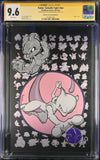 FAME: SATOSHI TAJIRI "THE AMAZING POCKET MONSTERS" METAL MEWTWO CGC SIG SERIES 9.6