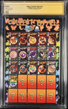 FAME: SATOSHI TAJIRI "THE AMAZING POCKET MONSTERS" METAL RAINBOW CHARIZARD CGC SIG SERIES 9.9