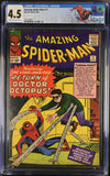 AMAZING SPIDER-MAN #11 CGC 4.5 (2ND APP DOCTOR OCTOPUS)