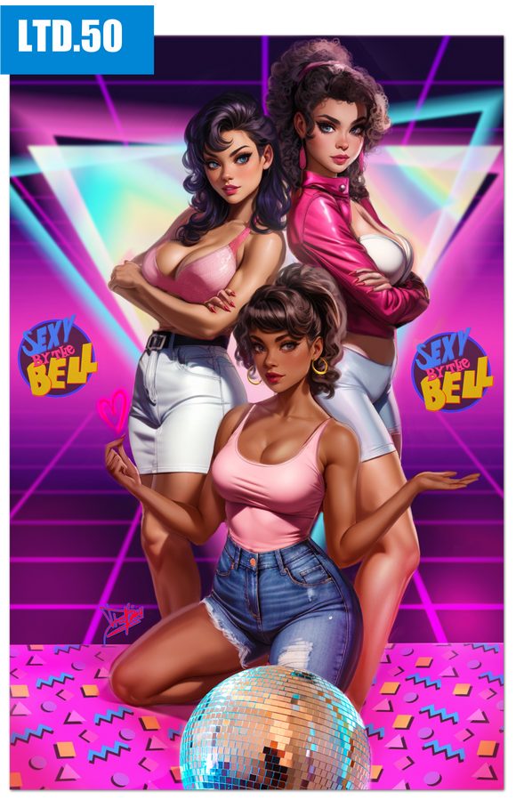 SEXY BY THE BELL: COLLEGE YEARS CVR A CONVENTION EXCLUSIVE DHAXINA