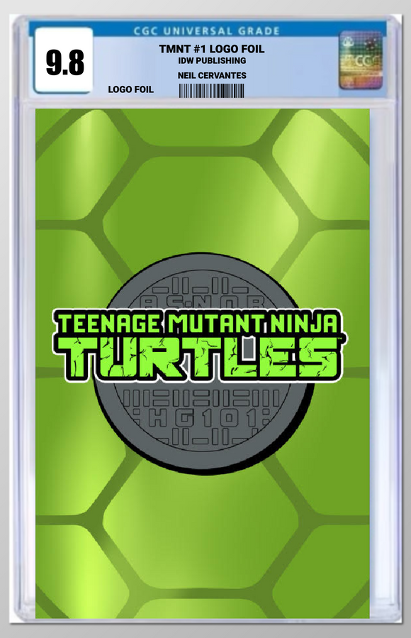 **FRIDAY 7PM EST** NYCC 2024 EXCLUSIVE TMNT #1 (2024) LOGO FOIL CGC 9.8  /500