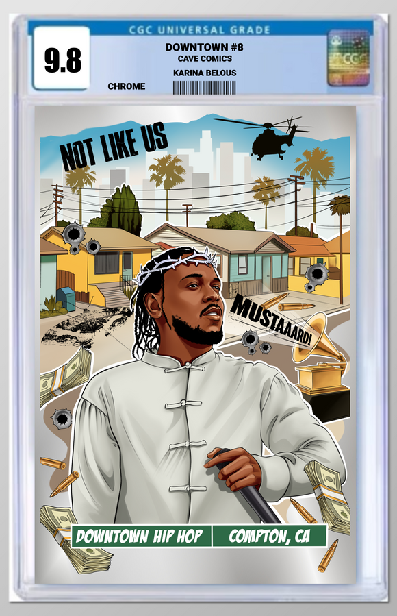 MEGACON DOWNTOWN #8 CHROME FOIL KARYCH EXCLUSIVE 2025 CGC 9.8
