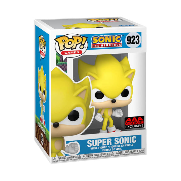 Funko Pop! Sonic The Hedgehog - AAA Anime Exclusive Super Sonic (PREORDER ITEM MARCH 2024)