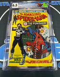 AMAZING SPIDER-MAN #129 CGC 6.5 (1ST APP PUNISHER)