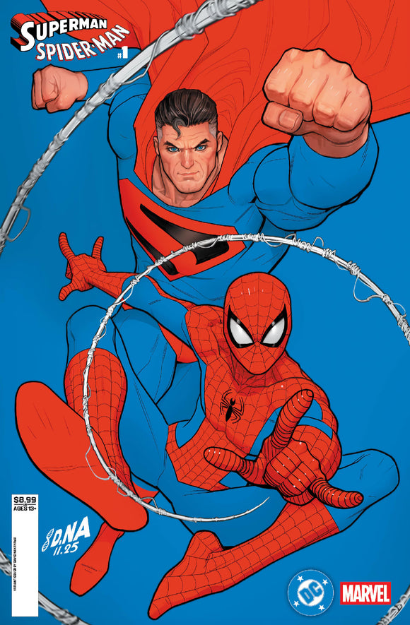 DC'S SUPERMAN/SPIDER-MAN #1 NAKAYAMA VAR (3/25/26)