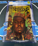 NYCC 2024 TRIBUTE: NOTORIOUS BIG 'LEGENDS' GOLD FOIL KARYCH /75 CGC 9.9