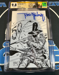 GUNSLINGER SPAWN #50 1/250 TODD MCFARLANE VAR CGC 9.8