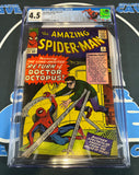 AMAZING SPIDER-MAN #11 CGC 4.5 (2ND APP DOCTOR OCTOPUS)