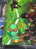 TMNT LAST RONIN RE-EVOLUTION #1 RAYMOND GAY VIRGIN CGC 9.8 SIGNATURE SERIES REMARK (MICKY REMARK)