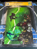 TMNT LAST RONIN RE-EVOLUTION #1 RAYMOND GAY VIRGIN CGC 9.6 SIGNATURE SERIES REMARK (LEO REMARK)