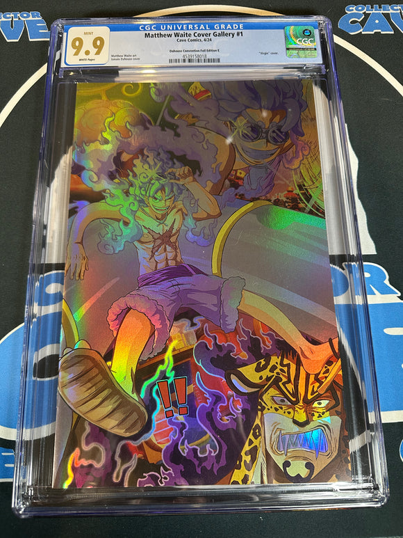 'GEAR 5 FULL FOIL ART' CGC 9.9 CONVENTION EXCLUSIVE ISMAIN DAHOUSE