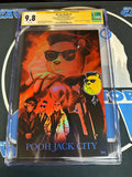 EXCLUSIVE POOH JACK CITY CGC SIGNATURE SERIES REMARK JAVAN JORDAN FOIL /50