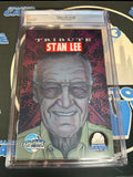 TRIBUTE STAN LEE RED FOIL VAR JONATHAN URIBE CGC 9.8