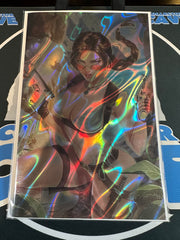 FAME: ANGELINA JOLIE NYCC 2025 FADIME YILDIRIM LAVA FOIL VARIANT