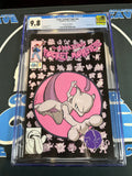FAME: SATOSHI TAJIRI "THE AMAZING POCKET MONSTERS" MEWTWO WAITE CGC 9.8