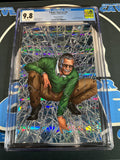 TRIBUTE STAN LEE REFRACTOR FOIL VAR JONATHAN URIBE CGC 9.8
