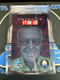 TRIBUTE STAN LEE REFRACTOR FOIL VAR JONATHAN URIBE CGC 9.8