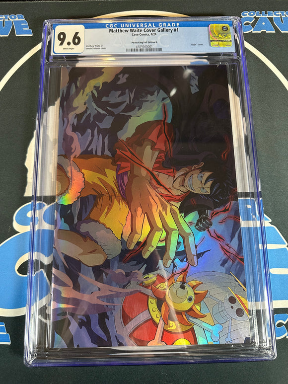 'PIRATE KING FULL FOIL ART' CGC 9.6 CONVENTION EXCLUSIVE ISMAIN DAHOUSE