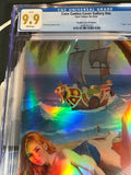 'NAUGHTY SEAS" VIRGIN FOIL NATHAN LORANZANA CGC 9.9