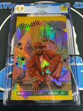 DOWNTOWN HIP HOP #7 NAS GOLD FOIL KARYCH 25 PRINT CGC 9.9