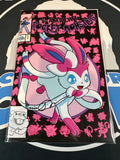 FAME: SATOSHI TAJIRI "AMAZING POCKET MONSTER" MATT WAITE SYLVEON VAR SIGNED ERICA SCHROEDERVA (EEVEE VOICE ACTOR)