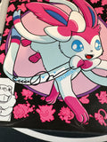 FAME: SATOSHI TAJIRI "AMAZING POCKET MONSTER" MATT WAITE SYLVEON VAR SIGNED ERICA SCHROEDERVA (EEVEE VOICE ACTOR)