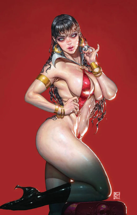 VAMPIRELLA #667 KYUYONG EOM RED VIRGIN VARIANT