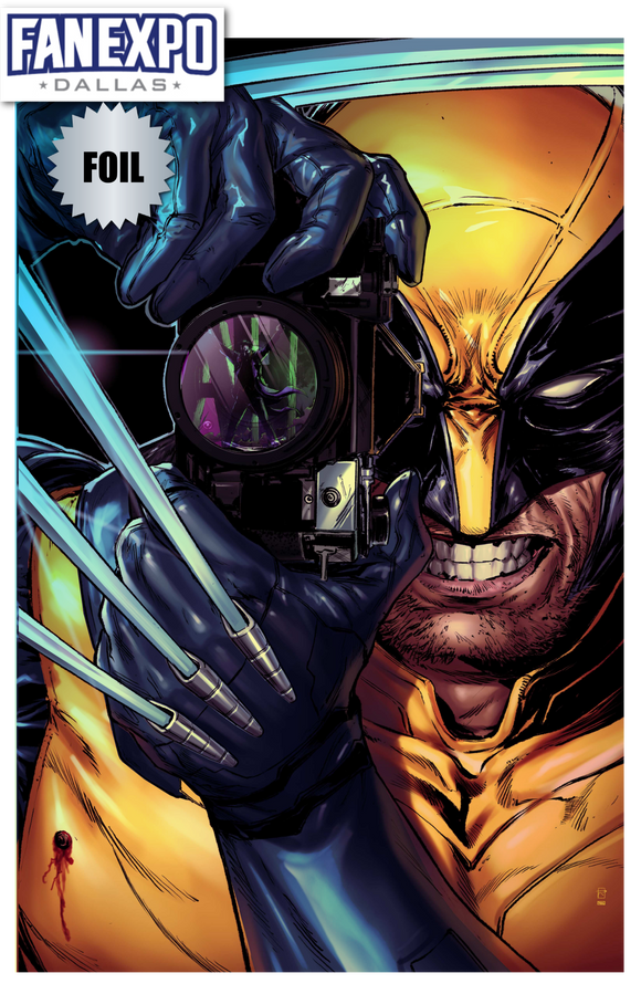 **FRIDAY 7PM EST** FANEXPO DALLAS FAME: HUGH JACKMAN VIRGIN FOIL RAYMOND GAY EXCLUSIVE /50
