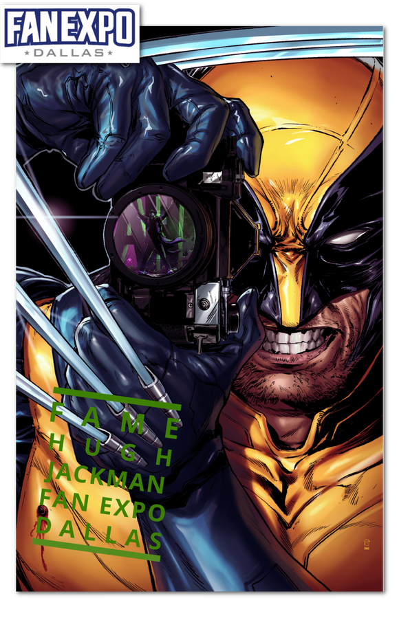 **FRIDAY 7PM EST** FANEXPO DALLAS FAME: HUGH JACKMAN TRADE DRESS RAYMOND GAY EXCLUSIVE /50