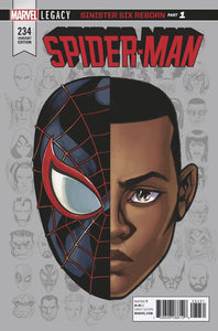 SPIDER-MAN #234 MCKONE LEGACY HEADSHOT VAR LEG