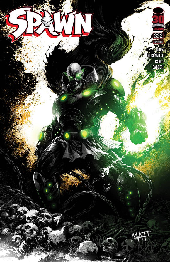 SPAWN #332 CVR B MATTINA