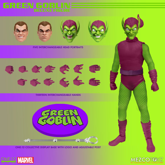 MEZCO ONE-12 COLLECTIVE - GREEN GOBLIN DELUXE EDITION (2024)