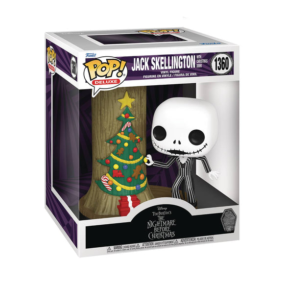 Funko Pop! Deluxe - The Nightmare Before Christmas 30th Anniversary - Jack w/ Christmas Town Door (PREORDER ITEM OCT 2023)