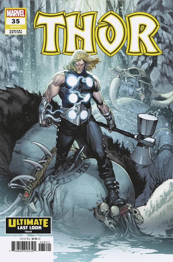 THOR #35 PEPE LARRAZ ULTIMATE LAST LOOK VARIANT