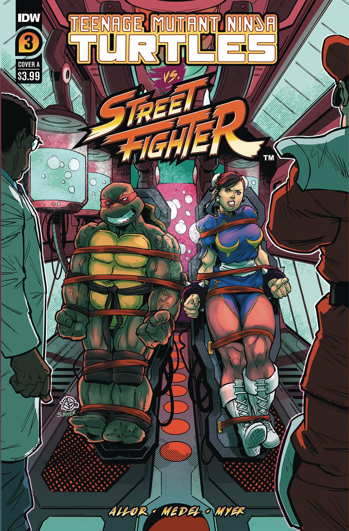 TEENAGE MUTANT NINJA TURTLES vs STREET FIGHTER #1 (OF 5)(CVR A