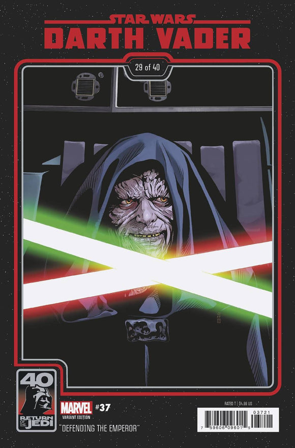 STAR WARS DARTH VADER #37 CHRIS SPROUSE RETURN OF THE JEDI 40TH ANNIVERSARY VARIANT