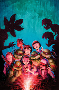 TMNT X STRANGER THINGS #2 CVR E 25 PE FULL ART