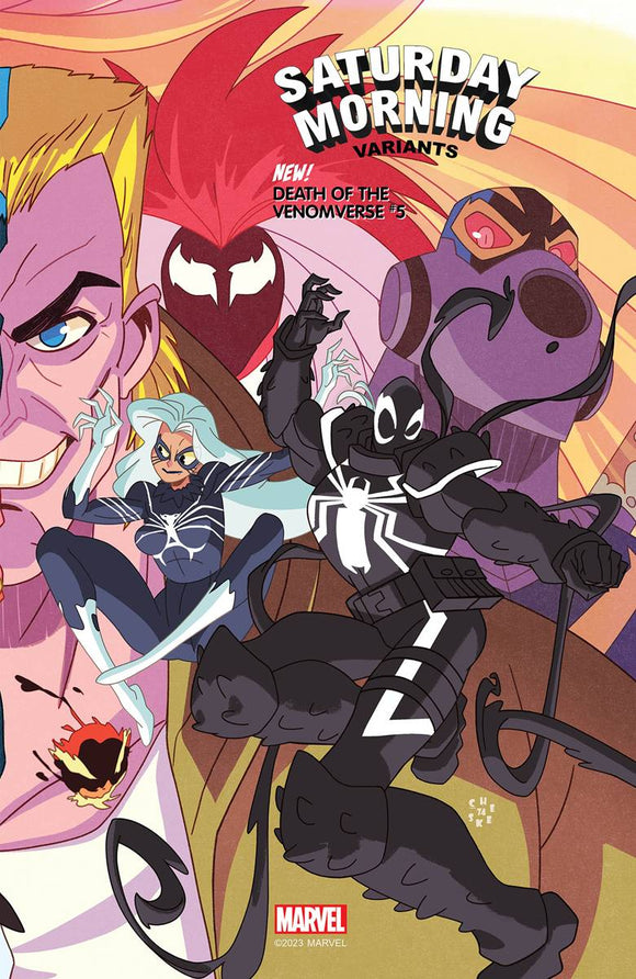 DEATH OF VENOMVERSE #5 (OF 5) GALLOWAY SATURDAY MORNING VAR