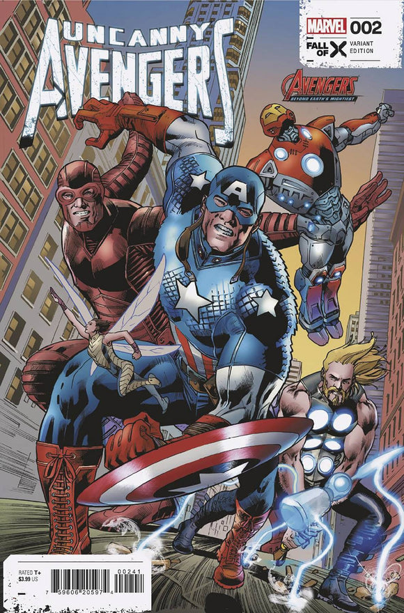 UNCANNY AVENGERS #2 (OF 5) BRYAN HITCH AVENGERS 60TH VARIANT