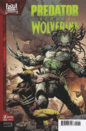 PREDATOR VS. WOLVERINE #2 GARY FRANK VARIANT