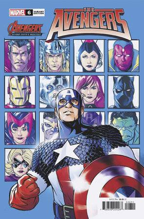 AVENGERS #6 JAMES KERRIGAN AVENGERS 60TH VARIANT