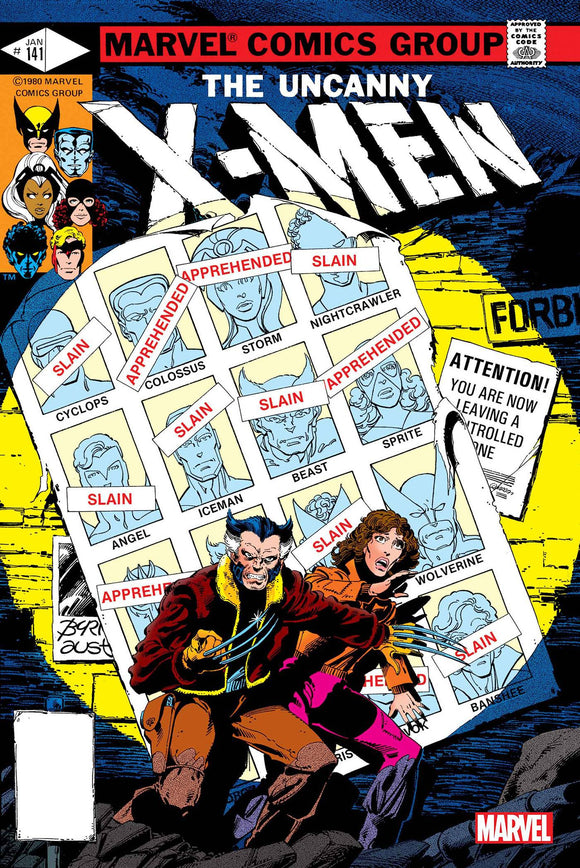 X-MEN #141 FACSIMILE EDITION FOIL VARIANT